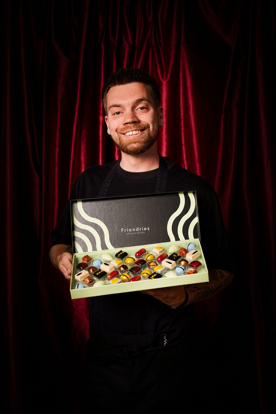 Dries, chef en oprichter van Friandries