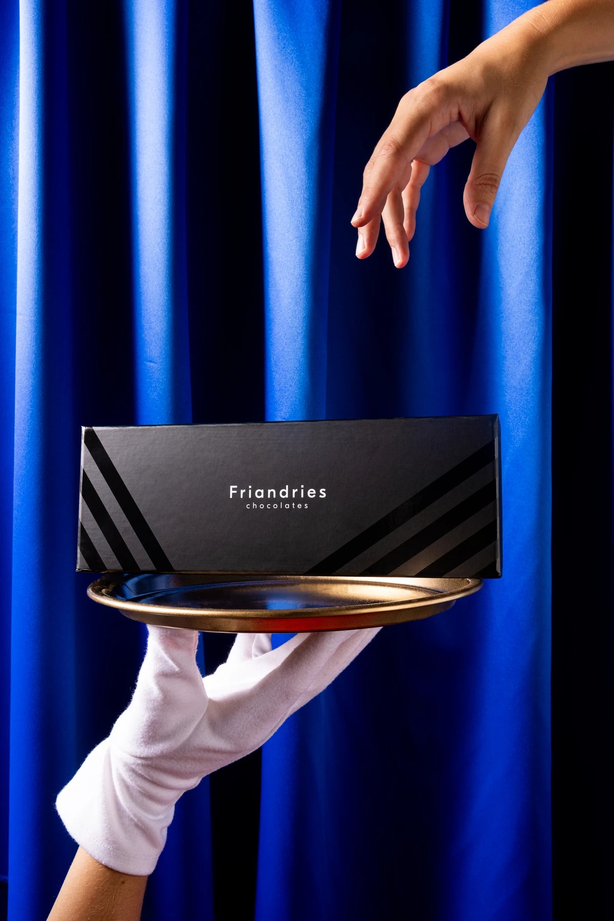 Friandries zorgvuldig verpakt